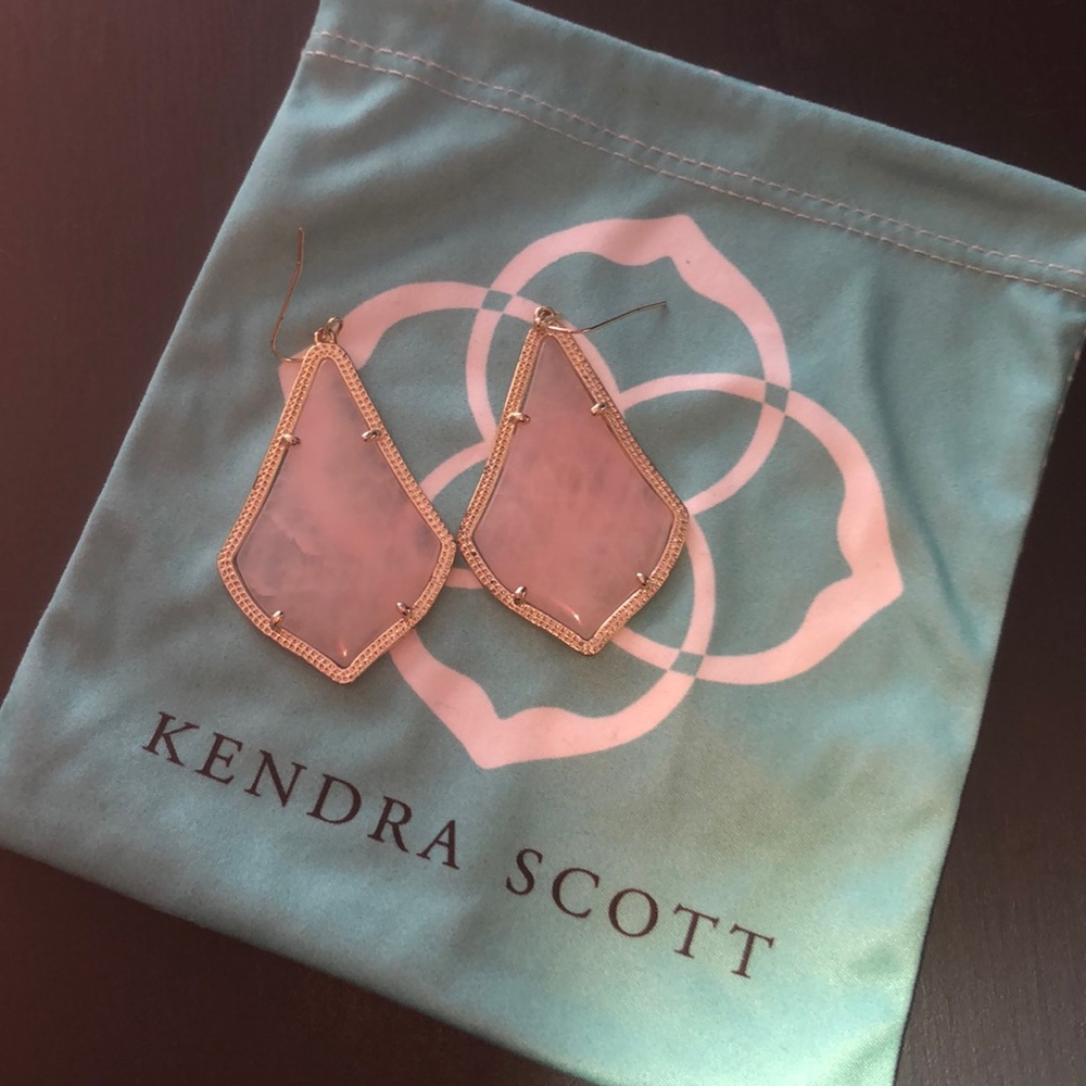 Kendra Scott Light Pink Earrings